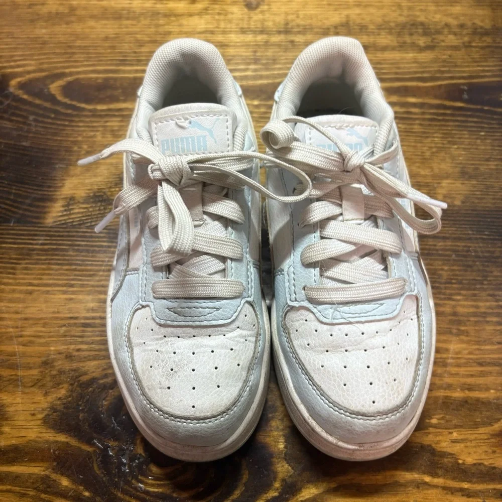 Puma Light Blue And White‎ Sneakers Size 12